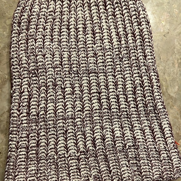 Love Your Melon Knit Beanie - Maroon and White - Picture 3 of 4